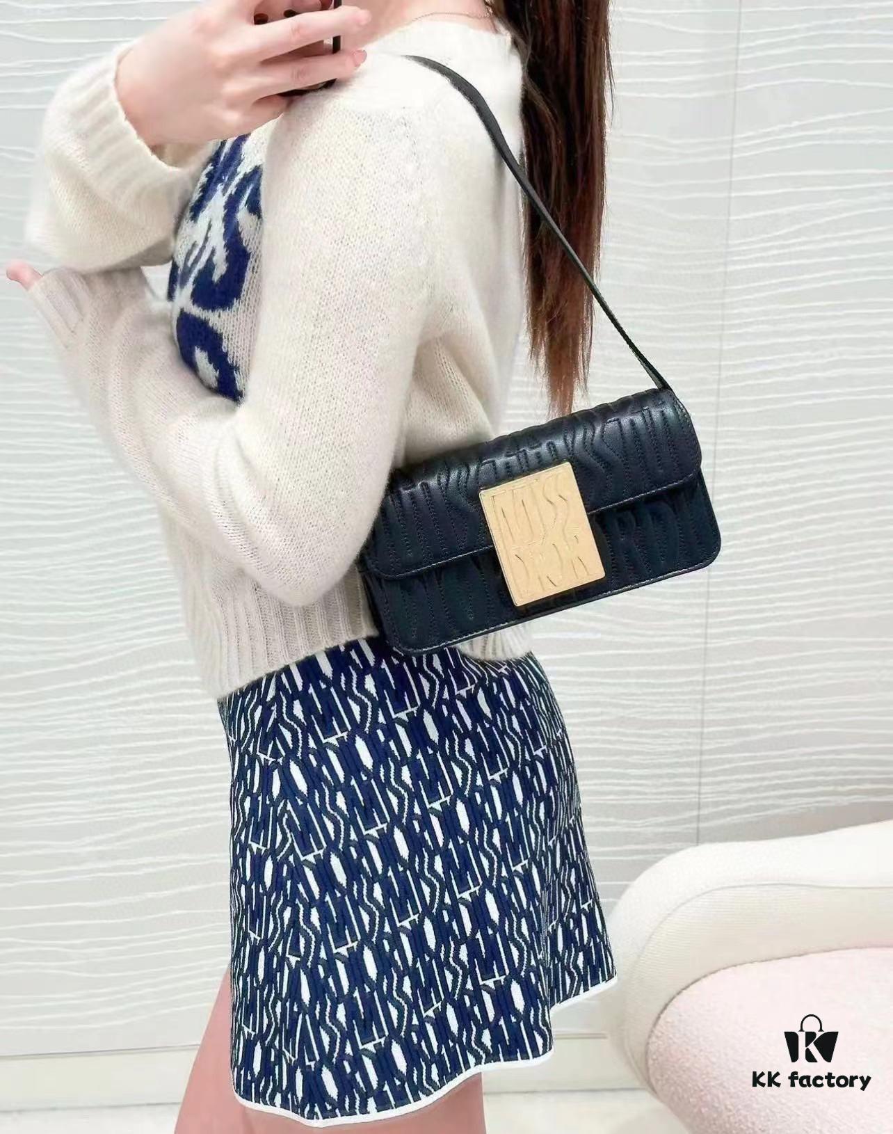 Miss Dior Flap Handbag in Quilted Calfskin – Winter 2024 Ready-to-Wear Collection