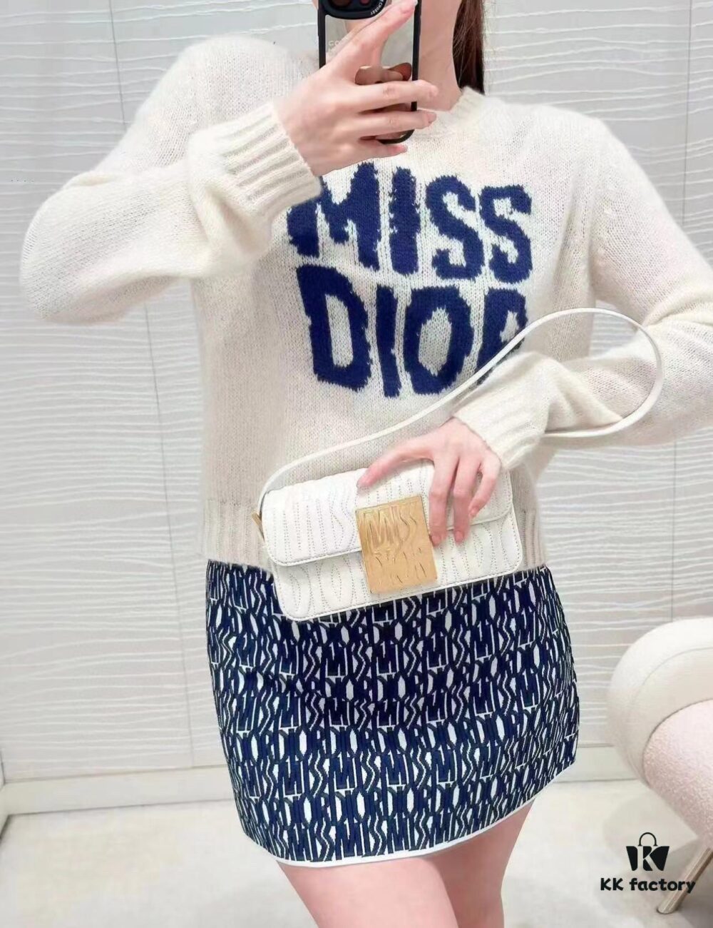 Miss Dior Quilted Calfskin Flap Bag – A Modern Interpretation of Timeless Elegance