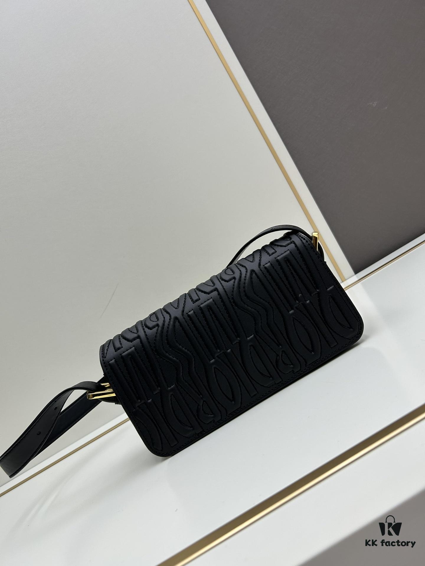 Miss Dior Quilted Lambskin Shoulder Bag in Milk White – 2024 Winter Collection