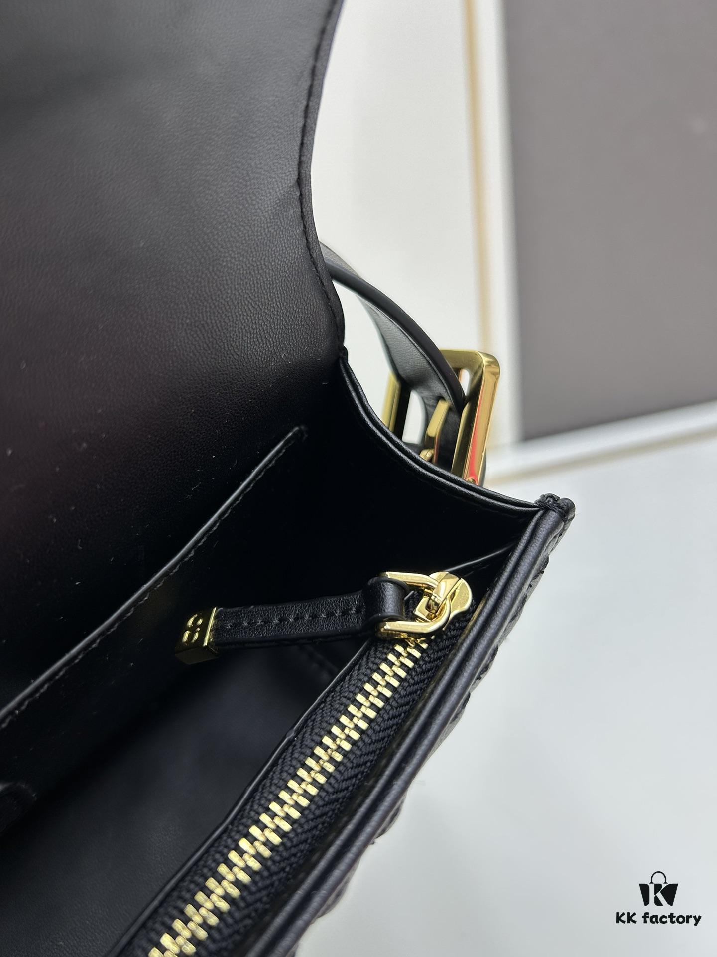 Miss Dior Quilted Lambskin Shoulder Bag in Milk White – 2024 Winter Collection