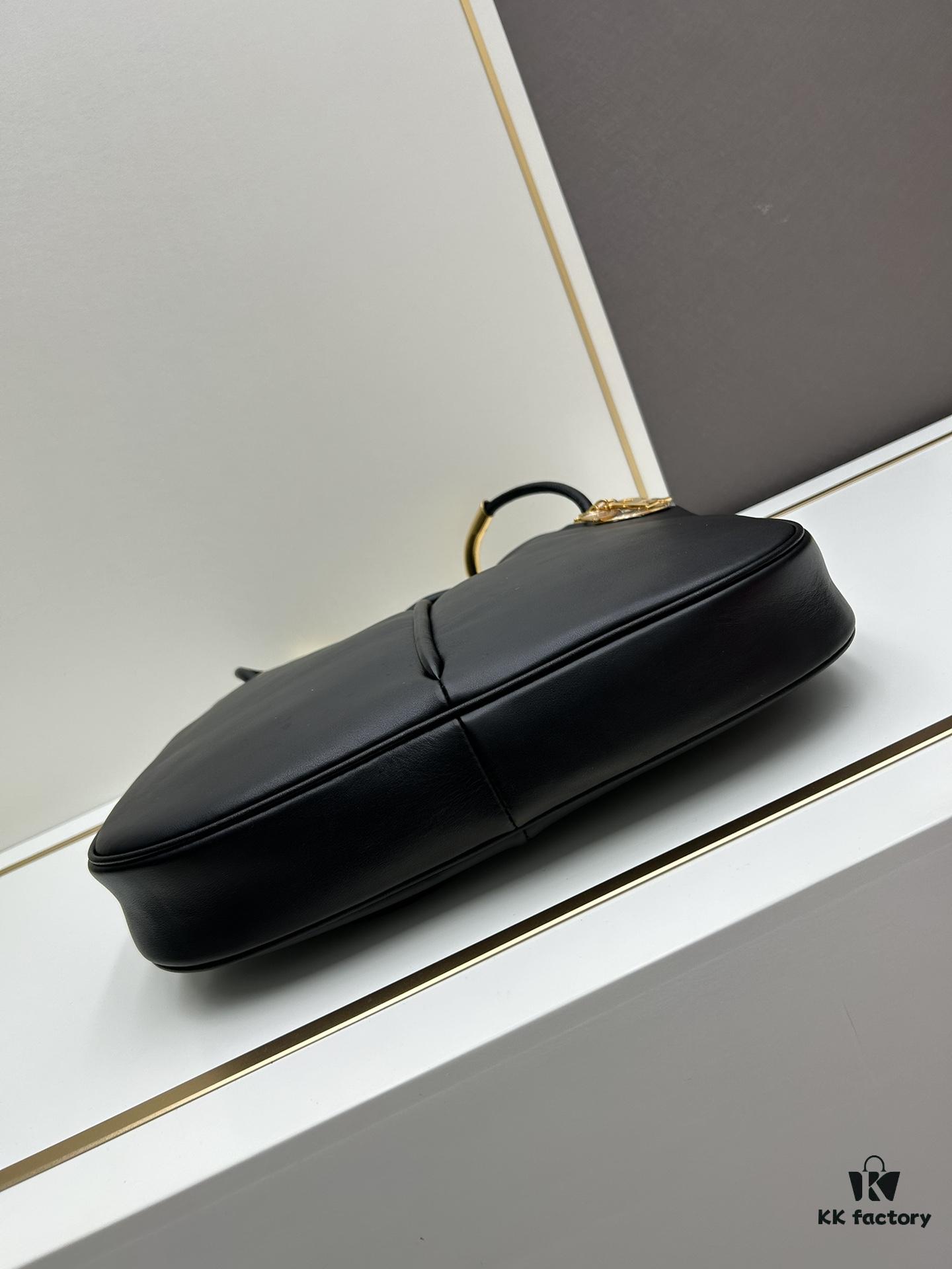 Large Full Leather Blue Cloth Dior Nolita Handbag from the 2024 Fall Collection