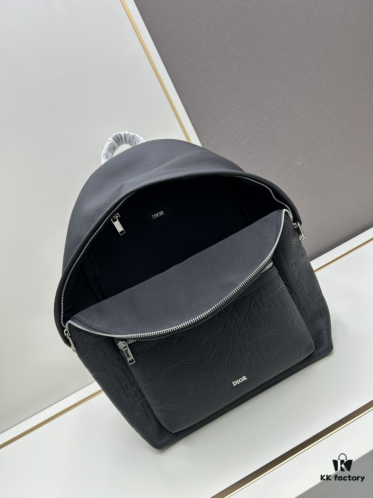 DIOR - New Arrival Dior Gravity Embossed Leather Backpack, Official Website Synchronized, Autumn/Winter Collection