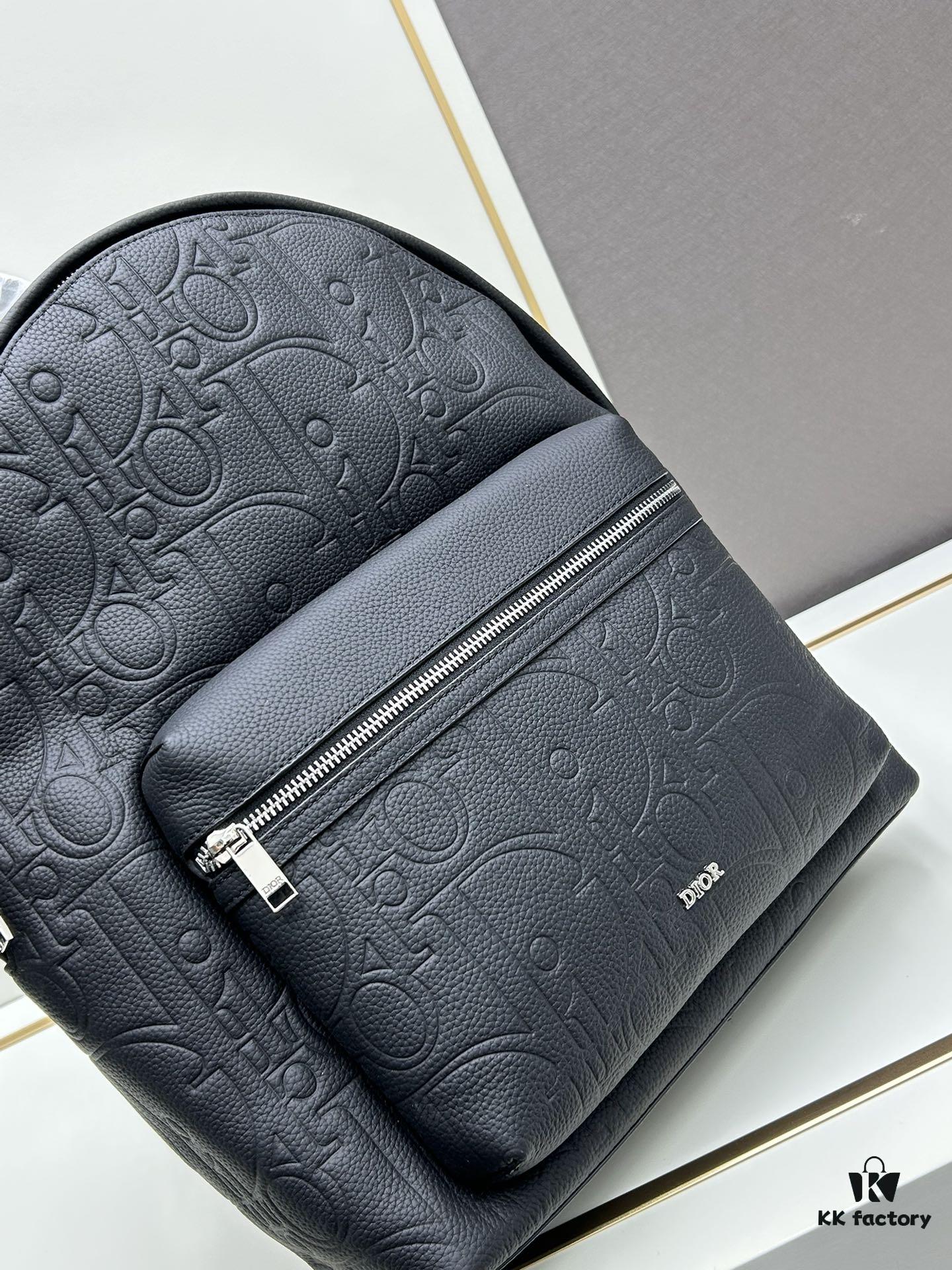 DIOR - New Arrival Dior Gravity Embossed Leather Backpack, Official Website Synchronized, Autumn/Winter Collection