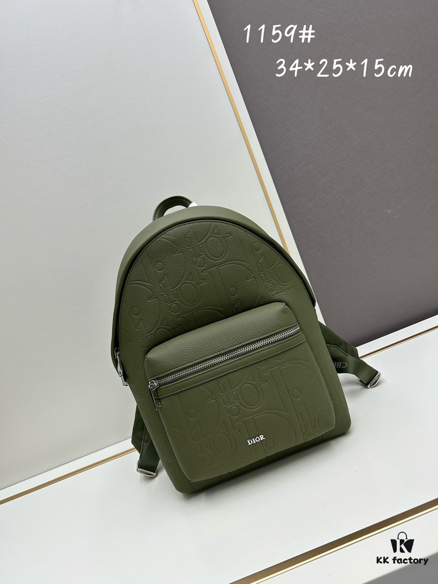 Dior - New Dior Gravity Embossed Leather Backpack, Large and Small Sizes, Official Website Synchronized Release, Autumn/Winter New Arrival