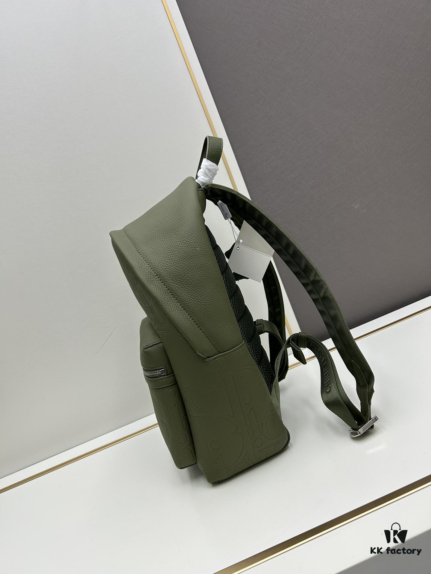 Dior - New Dior Gravity Embossed Leather Backpack, Large and Small Sizes, Official Website Synchronized Release, Autumn/Winter New Arrival