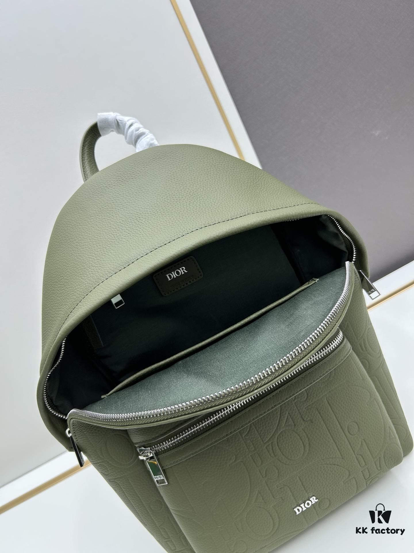 Dior - New Dior Gravity Embossed Leather Backpack, Large and Small Sizes, Official Website Synchronized Release, Autumn/Winter New Arrival