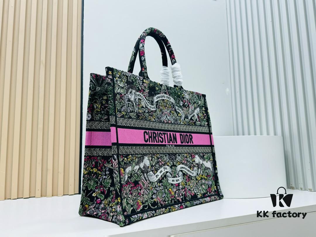 Thick Yarn Heavy Fabric Original Order Large Size [Dior Book Tote]