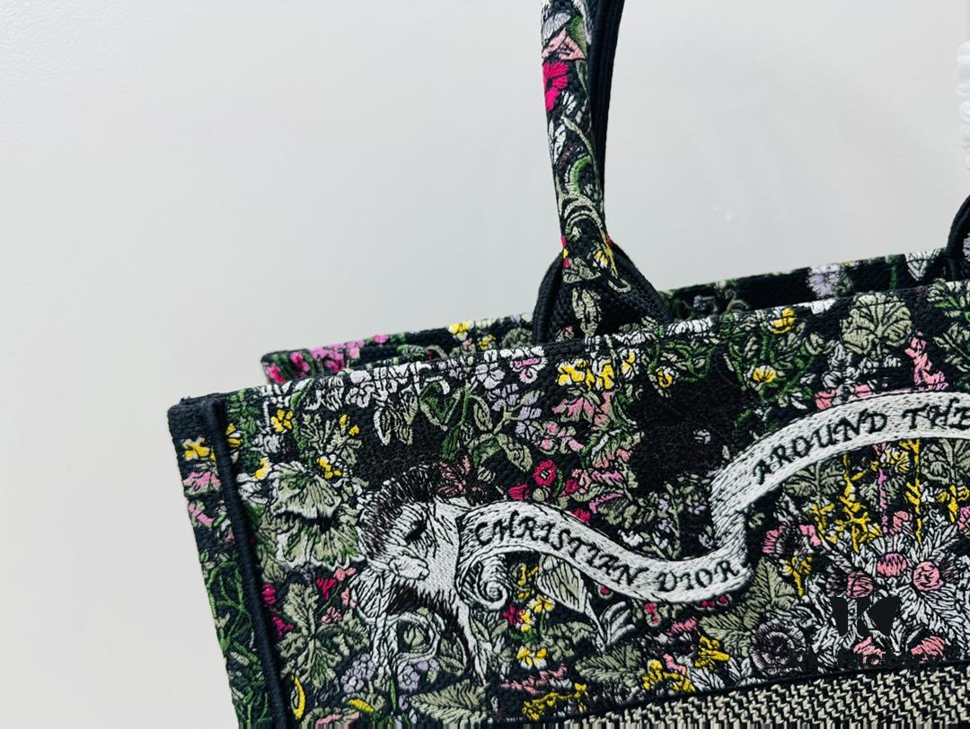 Thick Yarn Heavy Fabric Original Order Large Size [Dior Book Tote]