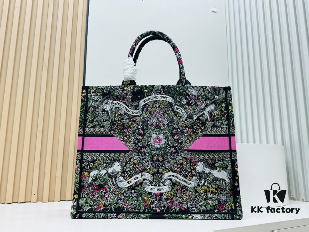 Thick Yarn Heavy Fabric Original Order Large Size [Dior Book Tote]