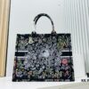 Oversized Original Order Thick Yarn Fabric Dior Book Tote