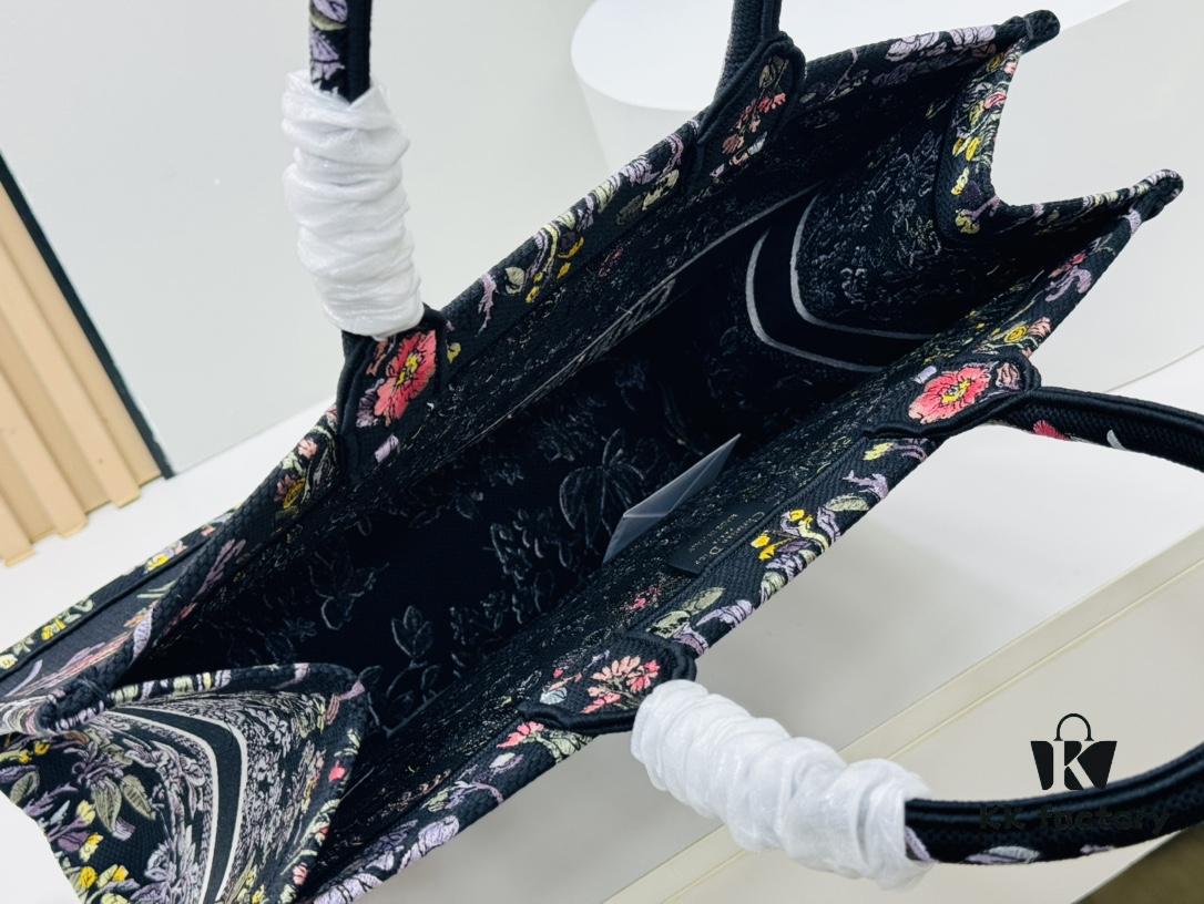 Oversized Original Order Thick Yarn Fabric Dior Book Tote