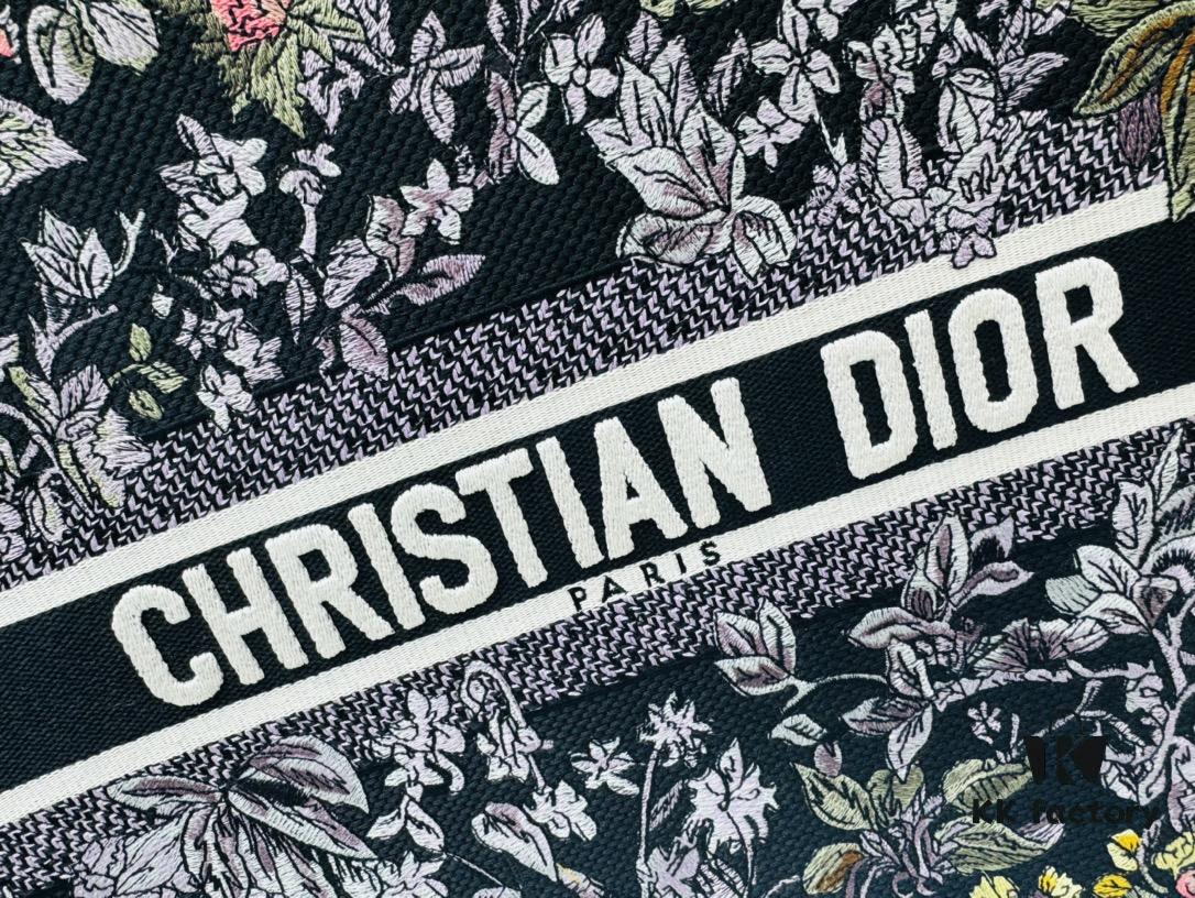 Oversized Original Order Thick Yarn Fabric Dior Book Tote