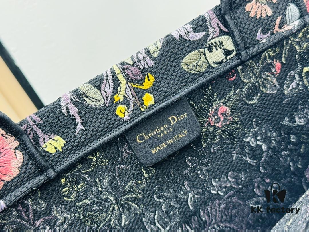 Oversized Original Order Thick Yarn Fabric Dior Book Tote