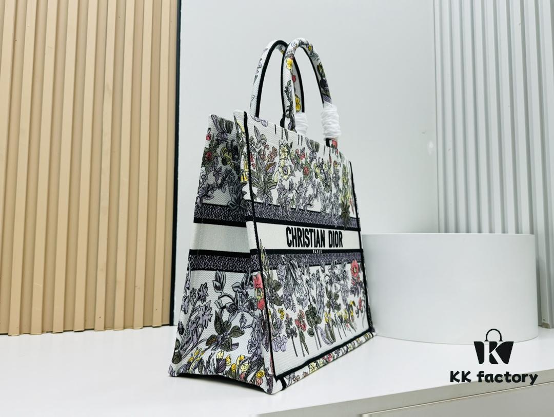 Thick Yarn Heavy Fabric Original Order Oversized Di0r Book Tote