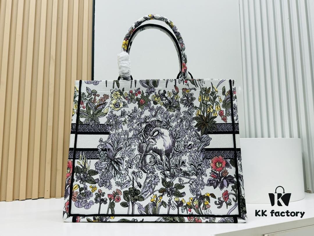 Thick Yarn Heavy Fabric Original Order Oversized Di0r Book Tote