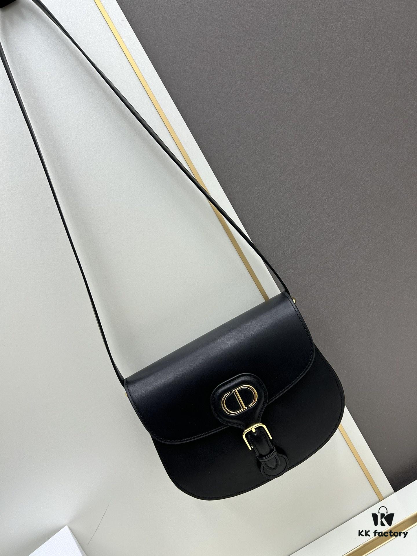 Dior Bobby Bag, 22 Size, Full-Grain Cowhide Leather, Vintage Texture, Sturdy Structure, Antique Hardware