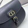 Dior Bobby Tote Bag, Fall New Arrival, Vintage Style, Full-Grain Cowhide Leather, 22 Size