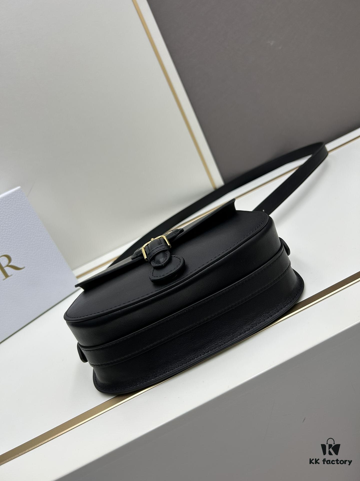 Dior Bobby Tote Bag, Fall New Arrival, Vintage Style, Full-Grain Cowhide Leather, 22 Size