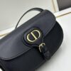 Dior Bobby Bag, Early Autumn New Vintage Style, Full-Grain Calfskin Texture, Structured Body with Antique-Finish Hardware