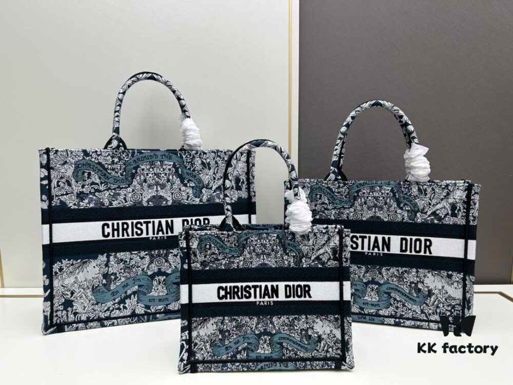 Authentic Dior Book Tote – Large 330, Medium 310, Small 270