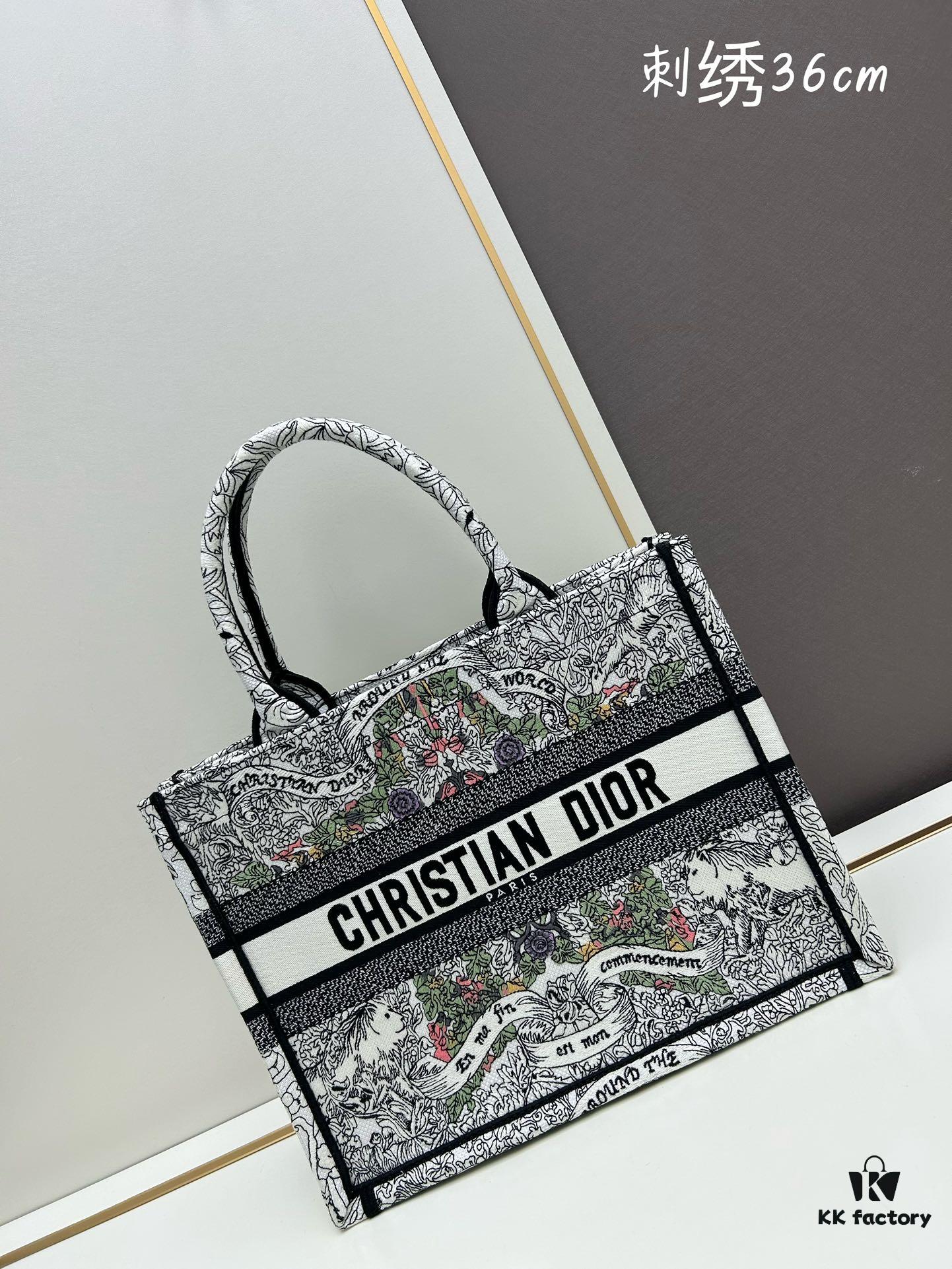 Authentic Dior Book Tote - Large 330, Medium 310, Small 270