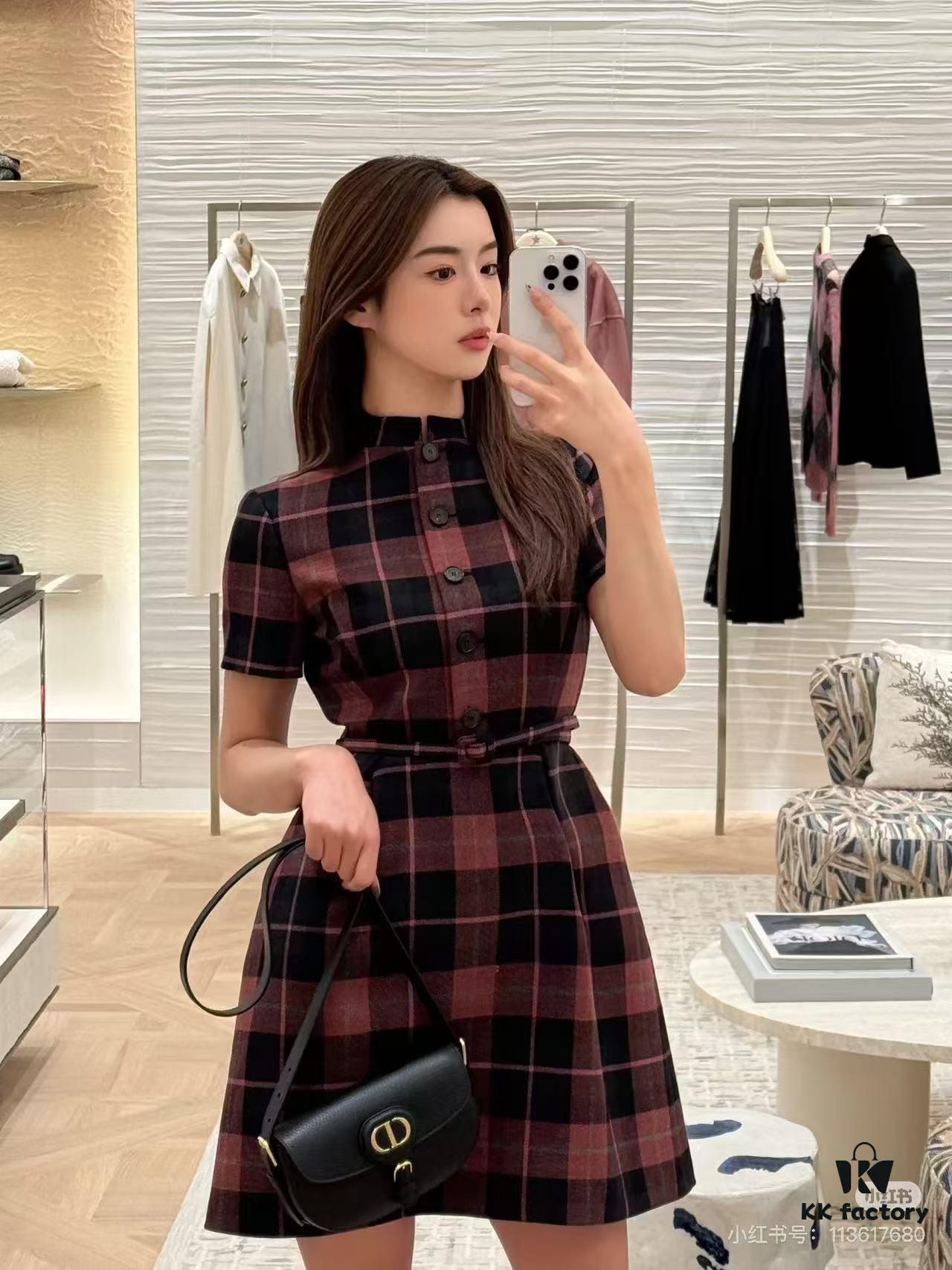 Dior Bobby Tote Bag, Fall New Arrival, Vintage Style Cowhide Handbag