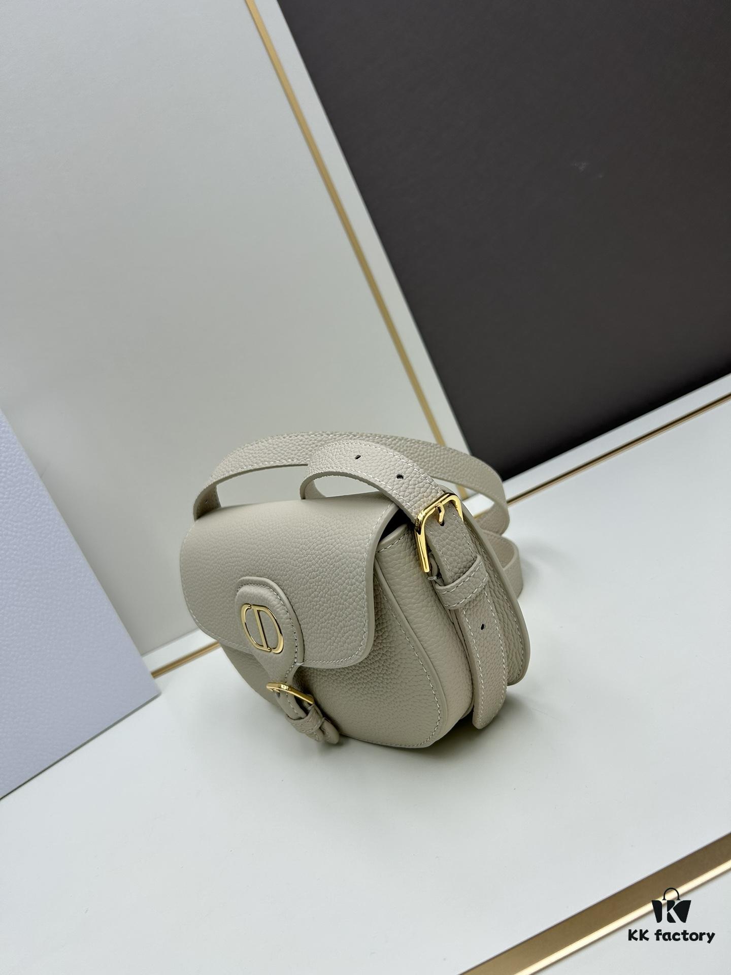 Dior Bobby Tote Bag, Fall Early New Arrival, Vintage Style Cowhide Handbag, Full-Grain Leather, 21-Inch Wide Model