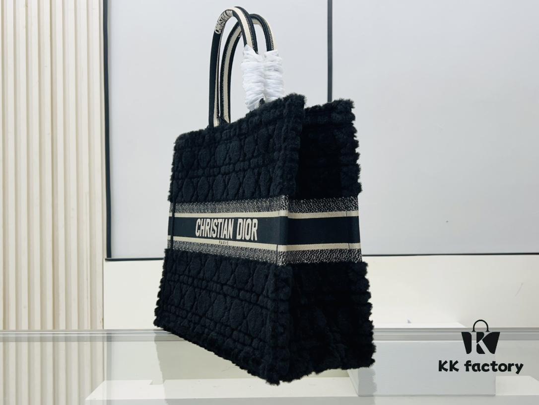 Thick Yarn Heavy Fabric Original Order Large Size Di0r Book Tote