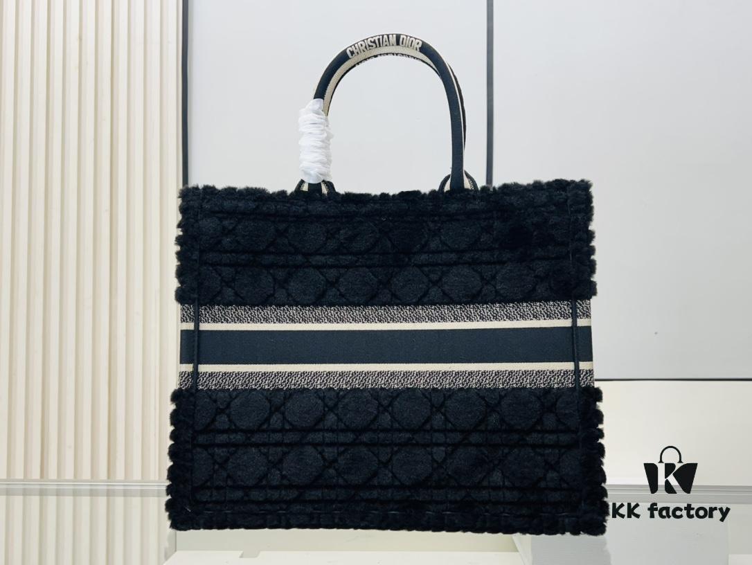 Thick Yarn Heavy Fabric Original Order Large Size Di0r Book Tote