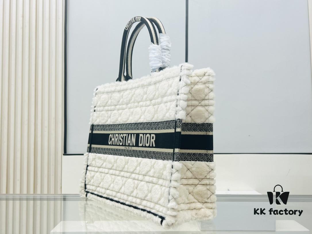 Large Size Di0r Book Tote, Premium Thick Fabric, Original Overstock