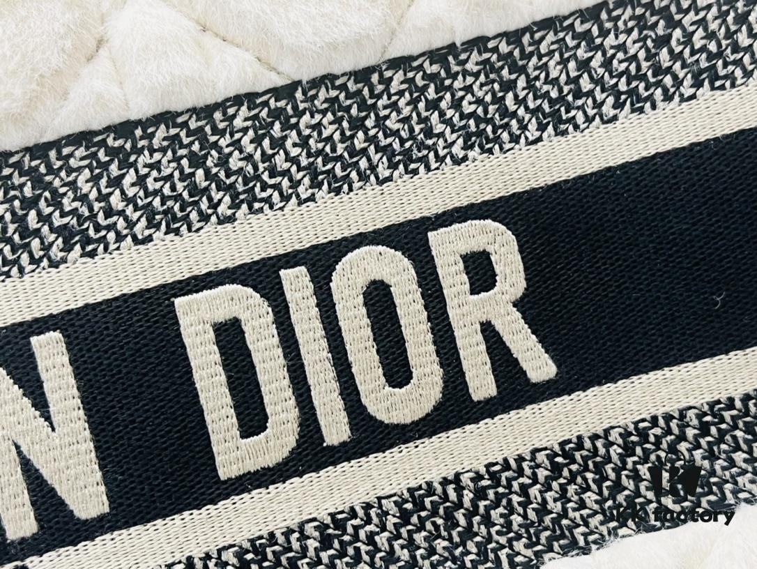 Large Size Di0r Book Tote, Premium Thick Fabric, Original Overstock