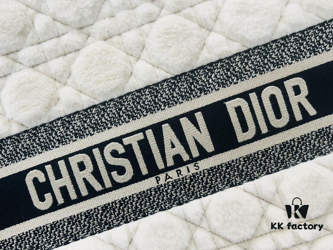 Large Size Di0r Book Tote, Premium Thick Fabric, Original Overstock