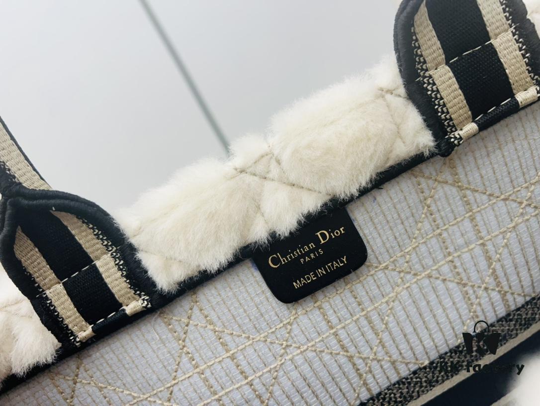 Large Size Di0r Book Tote, Premium Thick Fabric, Original Overstock