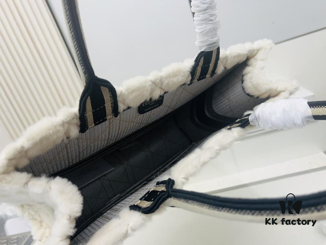 Large Size Di0r Book Tote, Premium Thick Fabric, Original Overstock