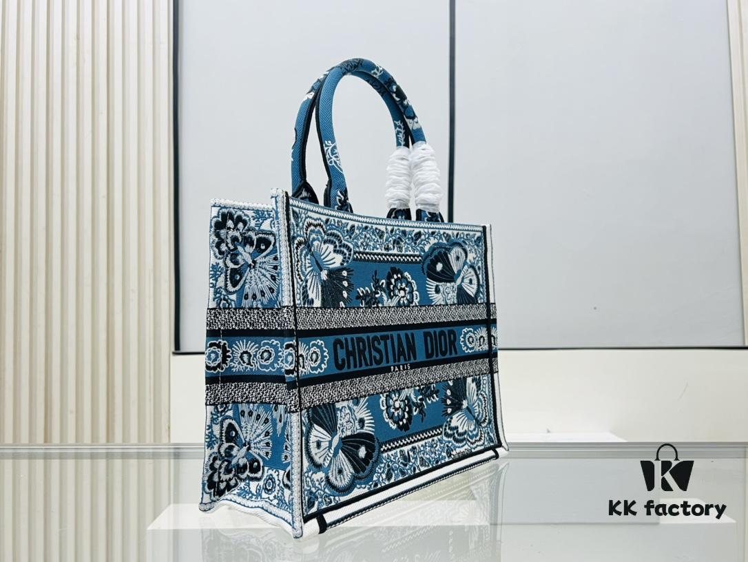 Thick Thread, Heavy Fabric Original Order Medium Size Di0r Book Tote