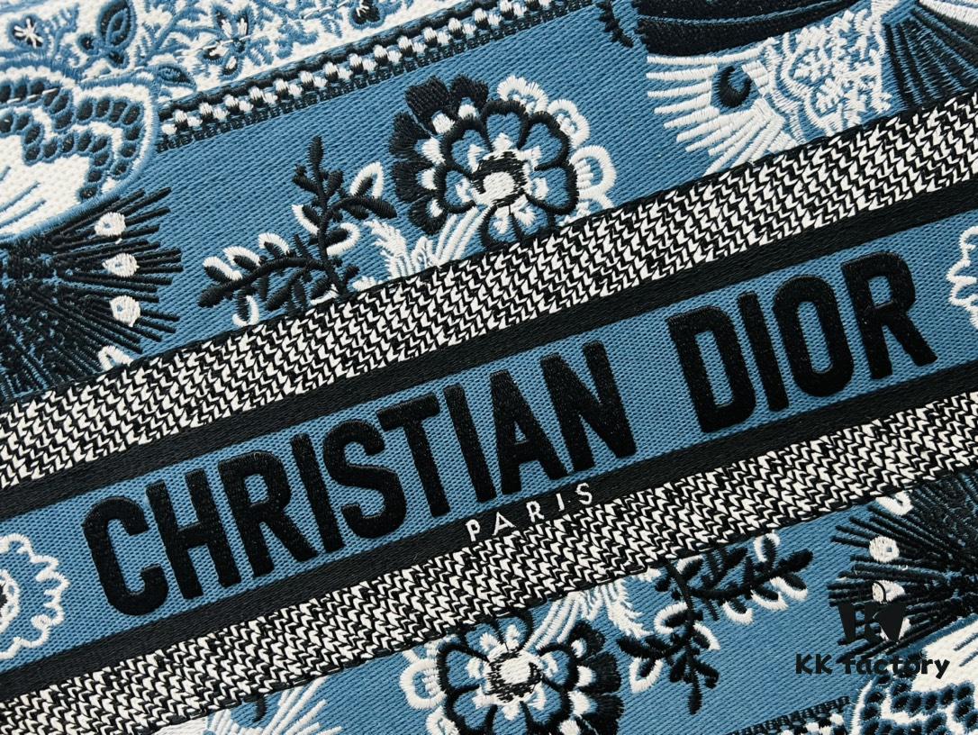 Thick Thread, Heavy Fabric Original Order Medium Size Di0r Book Tote