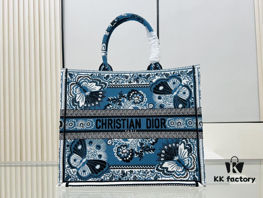 Thick Stitching, Heavy Fabric Original Order Large Size Di0r Book Tote