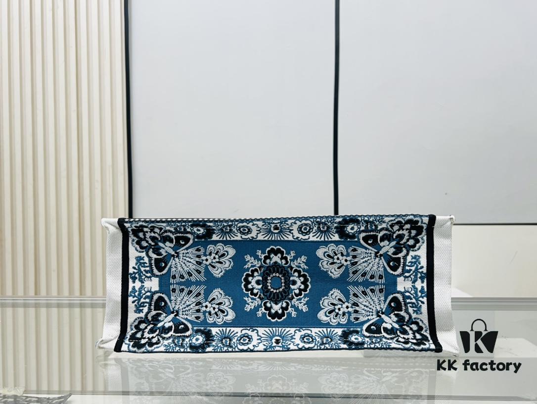 Oversized Original Order Thick Yarn Fabric Dior Book Tote