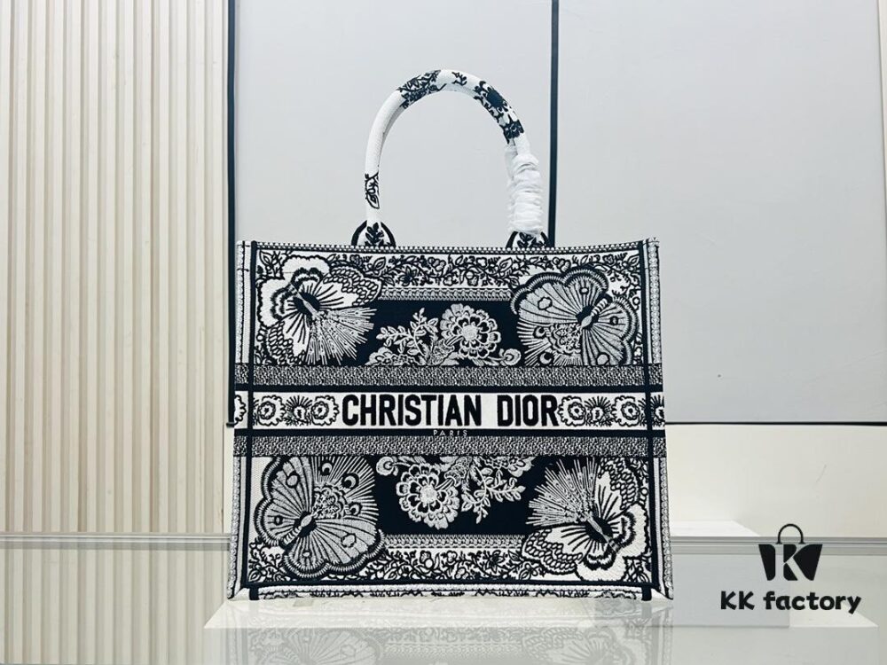 Thick Yarn Heavy Fabric Original Order Large Size [Dior Book Tote]