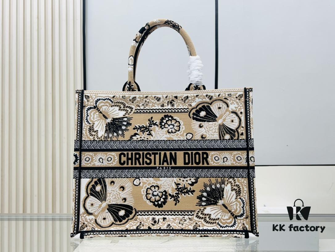 Original Surplus Stock, Thick Yarn Fabric, Large Size [Dior Book Tote]