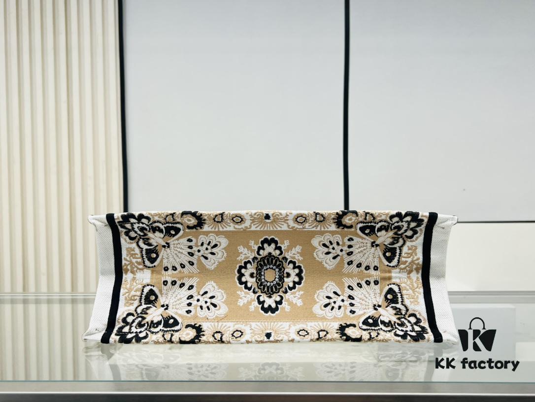 Original Surplus Stock, Thick Yarn Fabric, Large Size [Dior Book Tote]