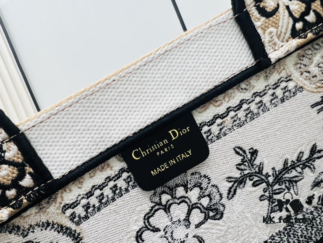 Original Surplus Stock, Thick Yarn Fabric, Large Size [Dior Book Tote]