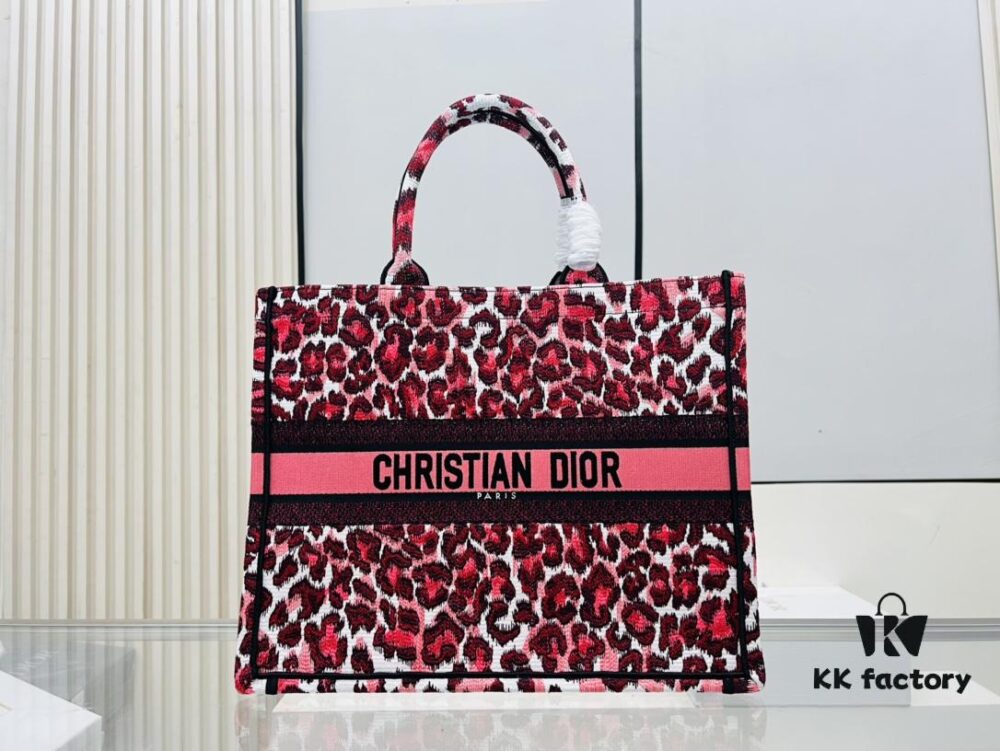 Oversized Original Order Thick Yarn Fabric Dior Book Tote