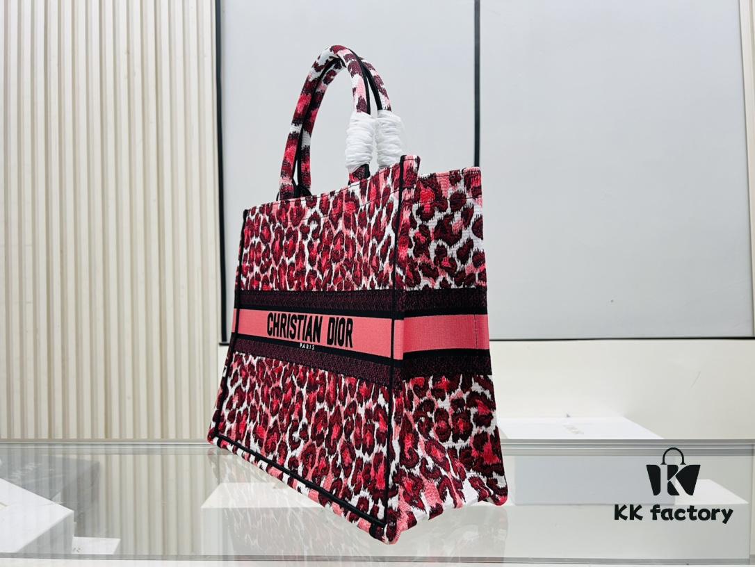 Large Original Order Thick Yarn Fabric Dior Book Tote