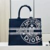 Oversized Original Order Thick Yarn Fabric Dior Book Tote