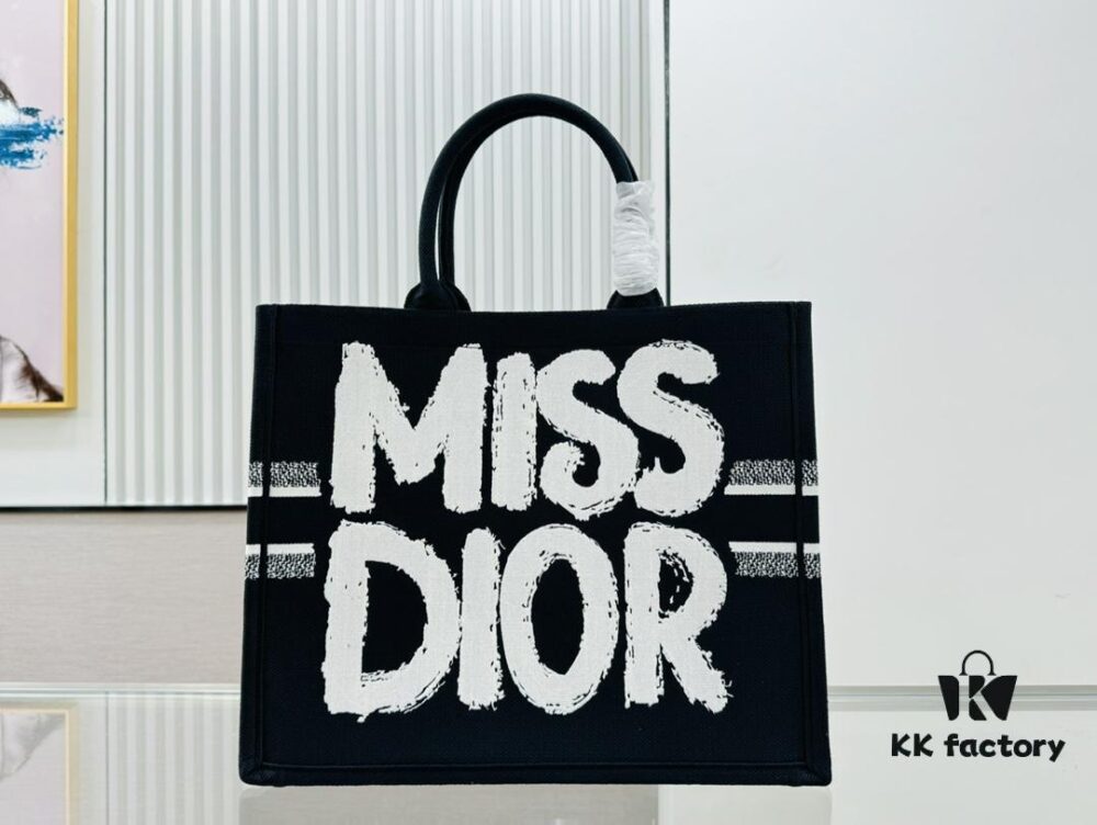 Thick Stitching, Heavy Fabric Original Order Large Size [Dior Book Tote]