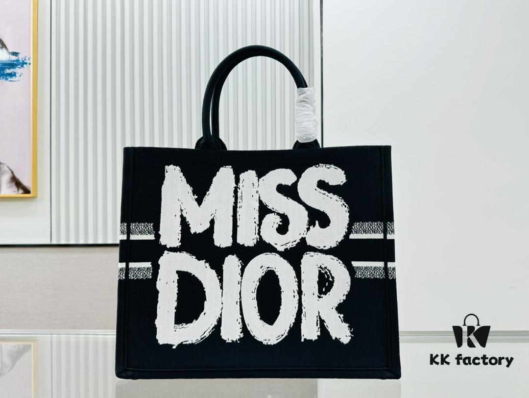 Thick Stitching, Heavy Fabric Original Order Large Size [Dior Book Tote]