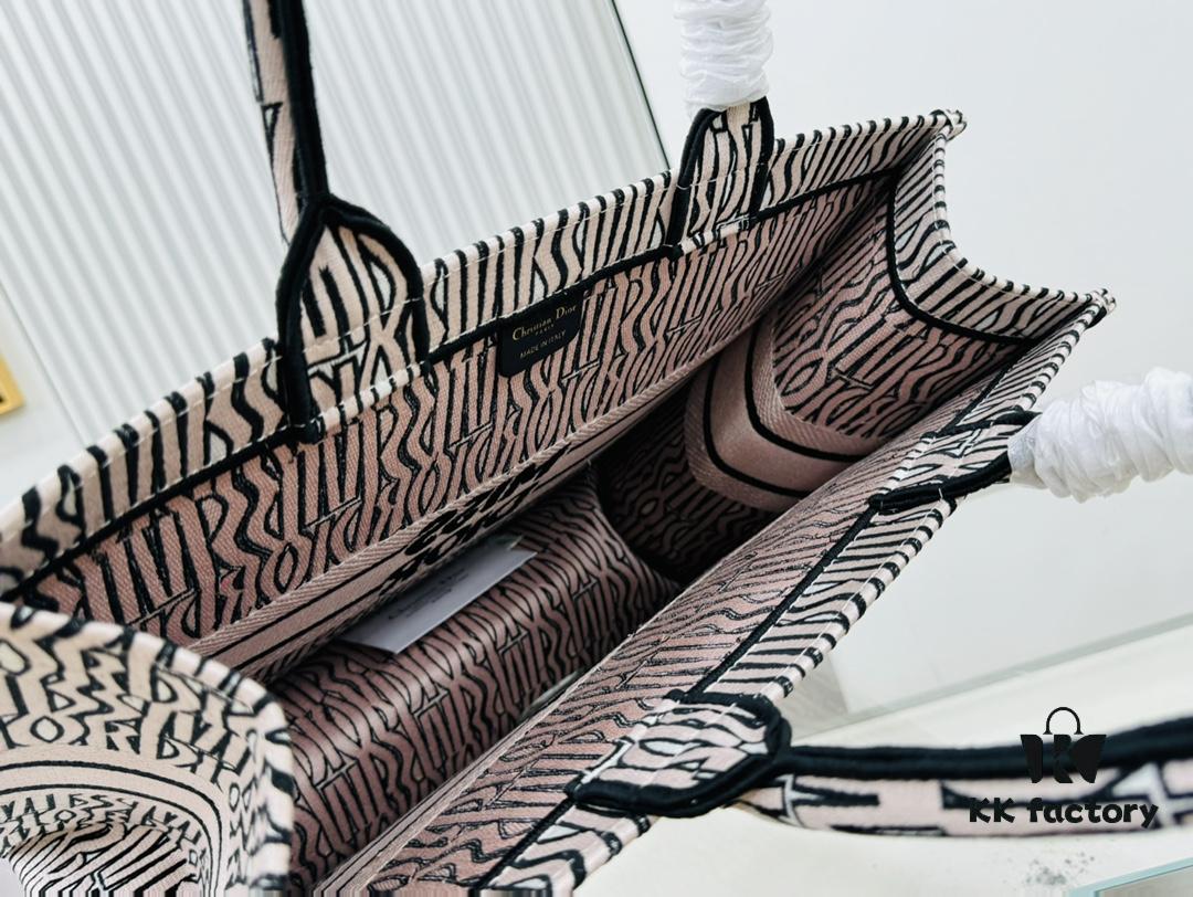 Thick Yarn Heavy Fabric Original Order Large Size Di0r Book Tote