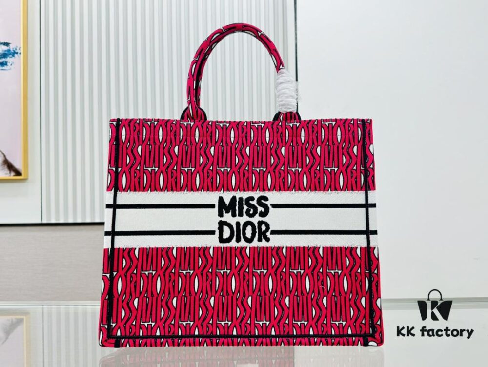 Thick Yarn Heavy Fabric Original Order Large Size [Dior Book Tote]