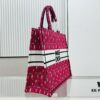 Oversized Original Order Thick Yarn Fabric Dior Book Tote